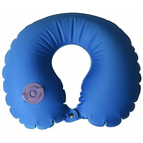 фото Подушка для шеи acecamp, надувная, синий