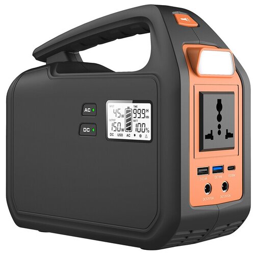 Пауэрбанк c розеткой 220V портативный аккумулятор WATTICO Fisherman 155 Втч 42000 мАч для питания электроники и бытовой техники 1349900₽