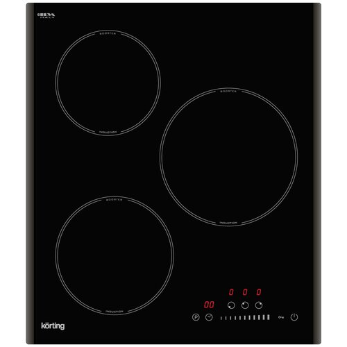 Индукционная варочная панель Korting HI 43053 B, встраиваемая, стеклокерамика — купить, цена, характеристики