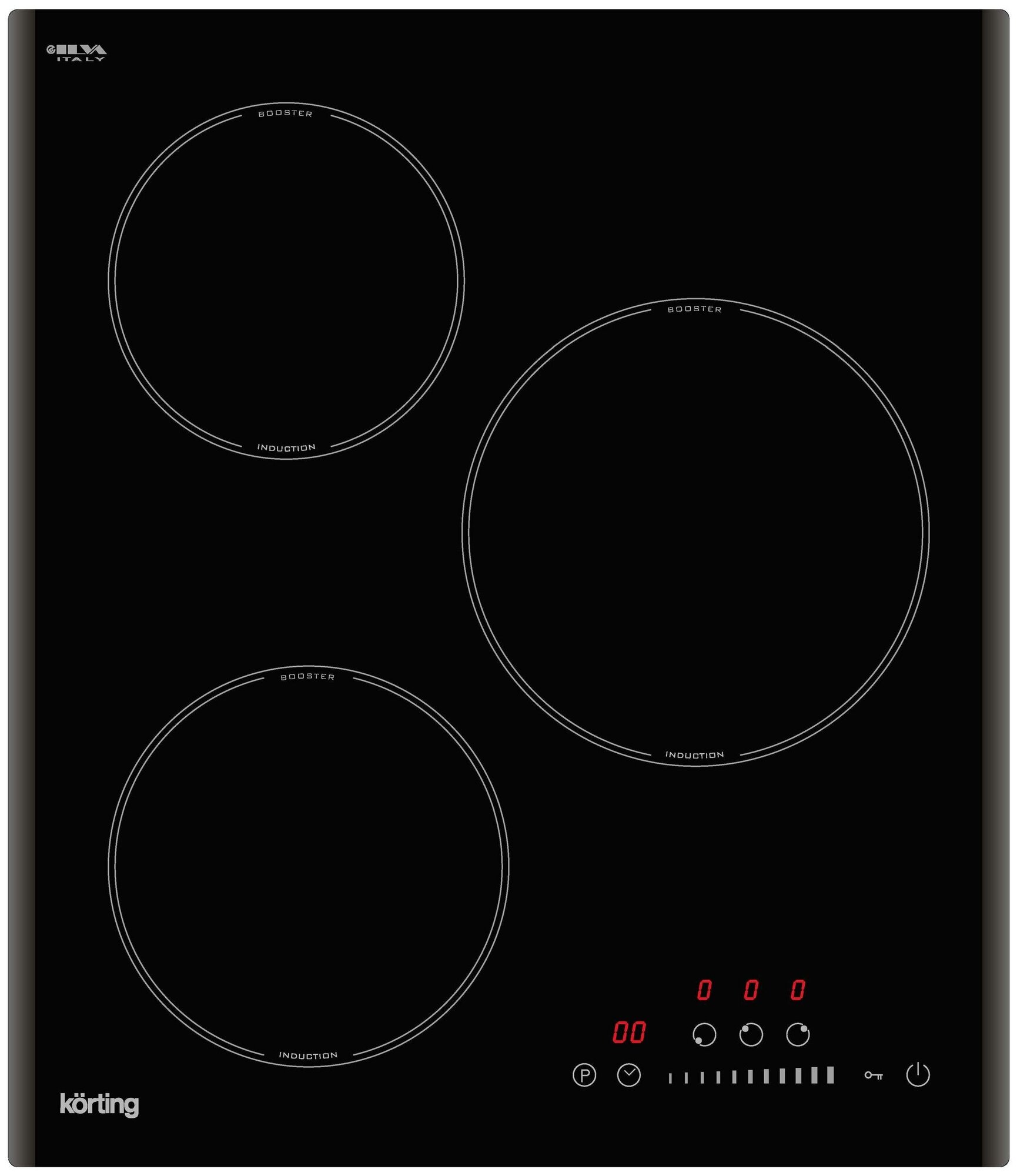 Электрическая варочная панель Korting HI 43053 B