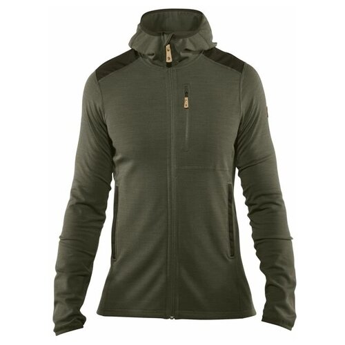 Худи Fjallraven Keb Fleece Hoodie M Laurel Green Deep Forest размер S