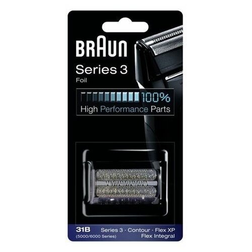 Braun 81387937 Сеточка для электробритвы 5000/6000 серии 3 (31B) сетка блок braun series 3 31b