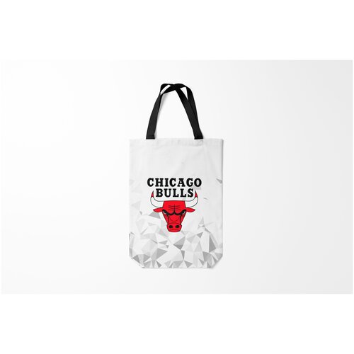 фото Сумка-шоппер / 31х42 см / баскетбол / nba chicago bulls burnettie