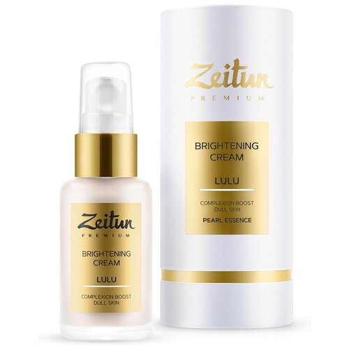 Купить Zeitun Premium LULU Brightening Cream Крем-совершенство для идеального тона лица, для обезвоженной и склонной к сухости кожи, 50 мл