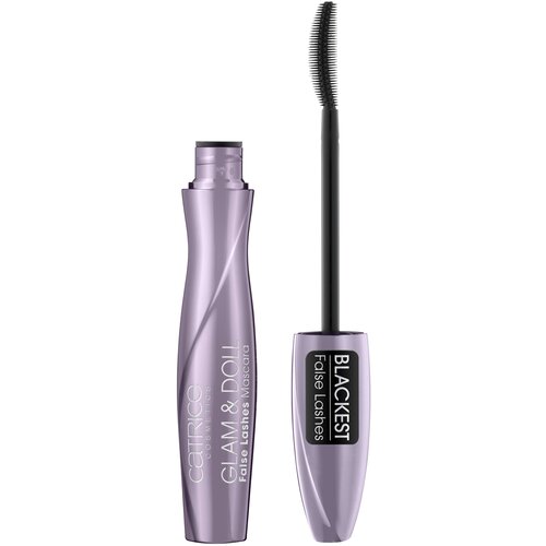 CATRICE Тушь для ресниц Glam & Doll False Lashes Mascara, черный тушь для ресниц luxvisage mascara xxl brown false lashes effect 9 г