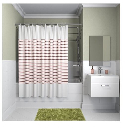фото Штора для ванной комнаты iddis b43p224i11 200х240 см полиэстер