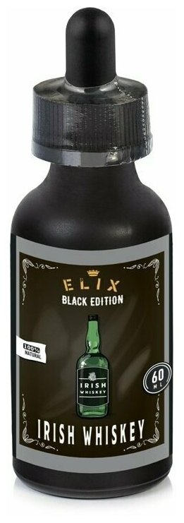 Эссенция Elix Black Edition Irish Whiskey, 60 ml