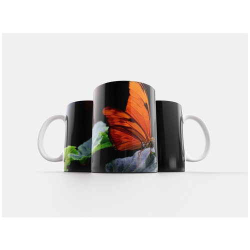 фото Кружка "юлия бабочка, факел, апельсин" 320 мл lotsprints