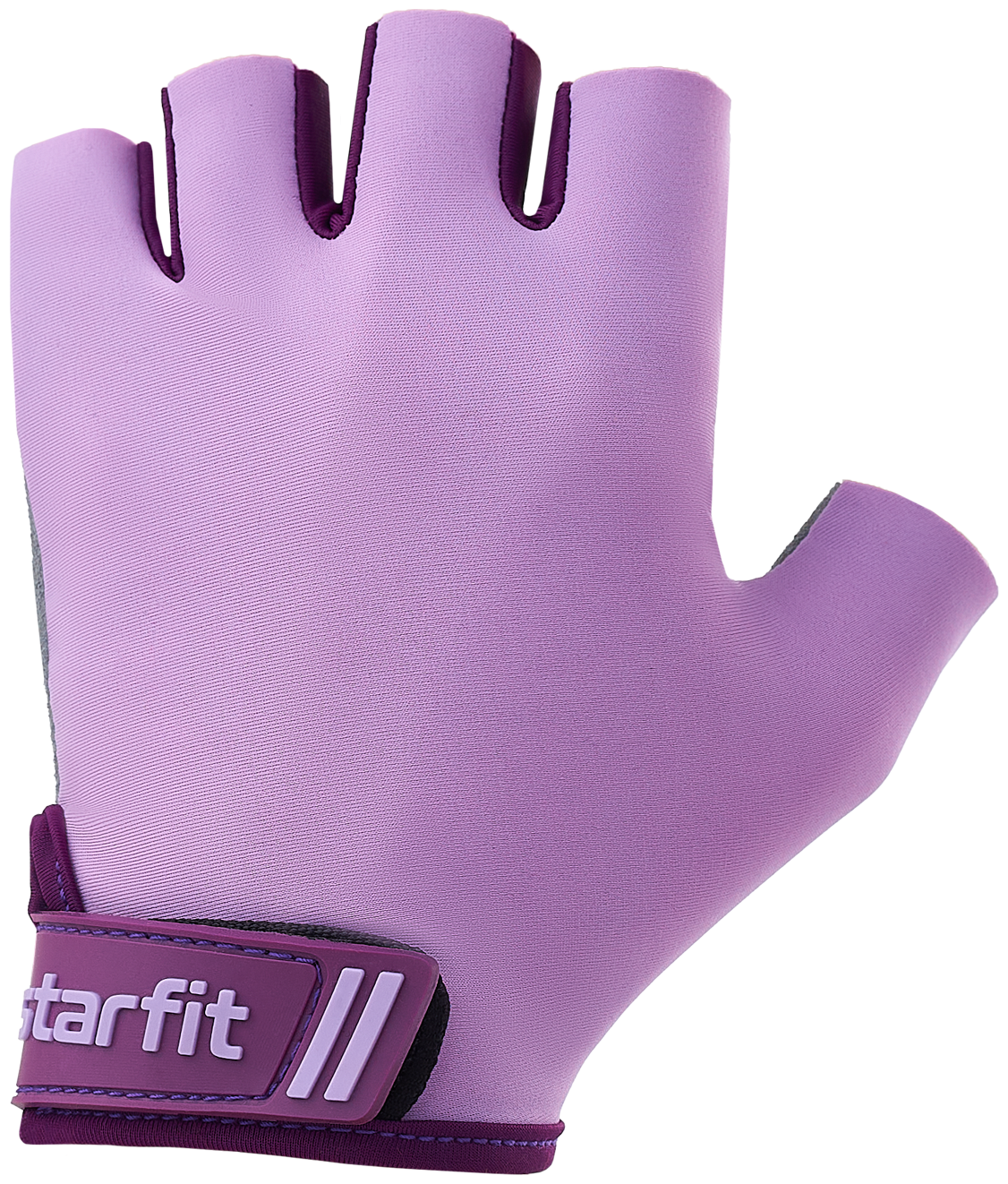 Перчатки для фитнеса Starfit WG-101, фиолетовый, M