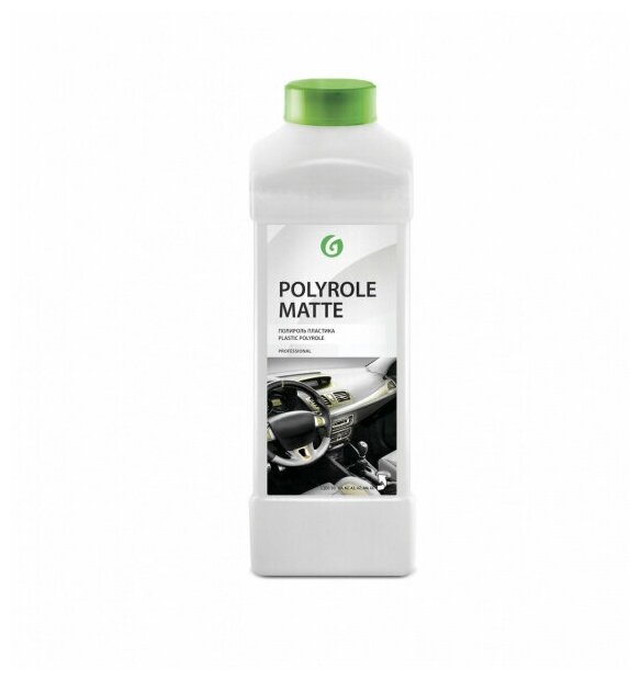 GraSS Полироль-очиститель пластика матовый "Polyrole Matte" ваниль 1л