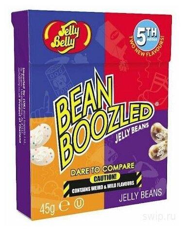 Драже жевательное Jelly Belly ассорти Bean Boozled 6 версия 45гр - фотография № 7