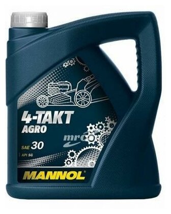 MANNOL 1441 Масло моторное 4-TAKT AGRO (4л)