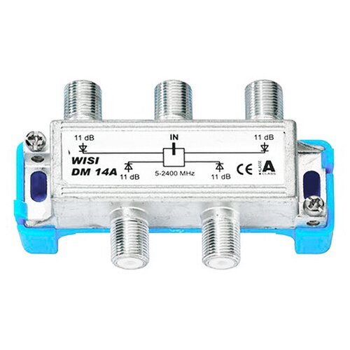 WISI Делитель на 4 ТВ WISI DM 14 A (5-2400 МГц)