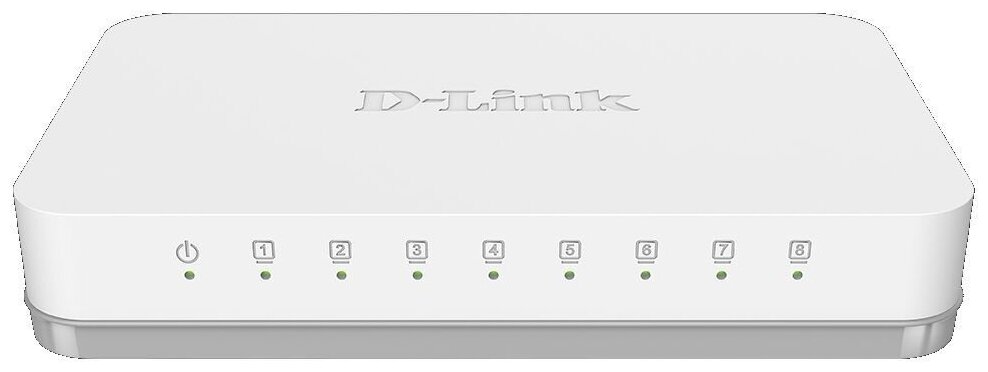 Коммутатор D-Link DGS-1008AE1A 8G неуправляемый - фотография № 2