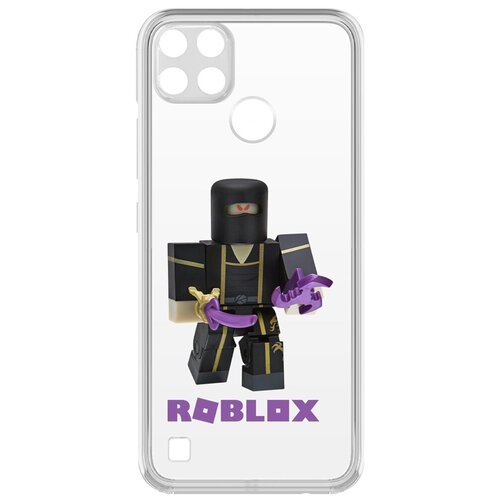 Чехол-накладка Krutoff Clear Case Roblox-Ниндзя Ассасин для Realme C25Y чехол накладка krutoff clear case абстракт 10 для realme c25y