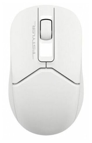 Мышь A4Tech Fstyler FG12 белый оптическая 1200dpi беспроводная USB 3but FG12