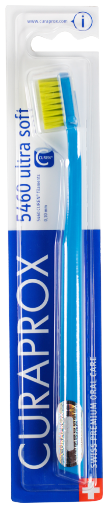 Зубная щетка CURAPROX 5460 Ultra Soft темно-голубая