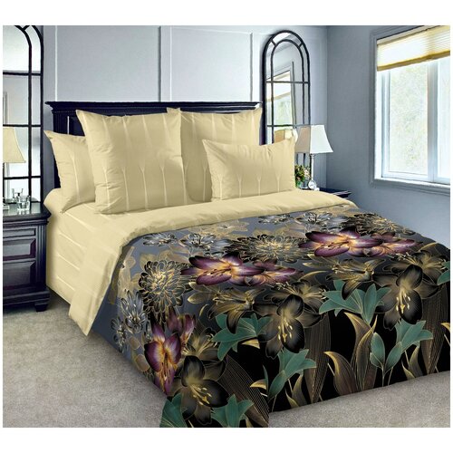 Постельное бельё Призрачные тени 4, сатин, Семейный