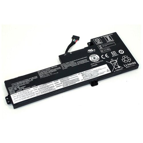 Аккумуляторная батарея для ноутбука Lenovo ThinkPad T470 T570 (01AV489) 24Wh doogee t5 battery replacement bat16464500 4500mah large capacity li ion backup battery for doogee t5 lite smart phone