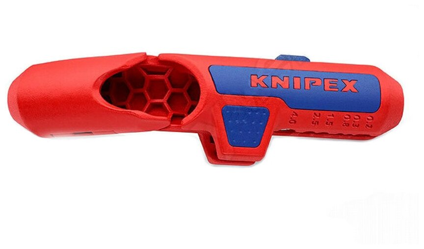 Инструмент для снятия изоляции для левшей KNIPEX KN-169502SB