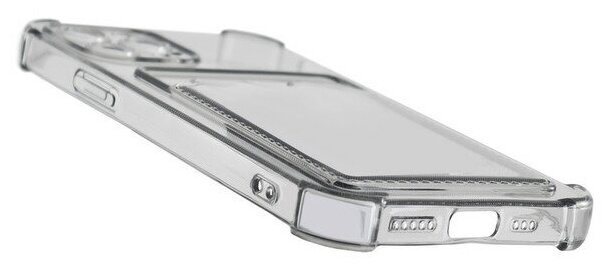 Чехол LuxCase для APPLE iPhone 12 Pro TPU с картхолдером Transparent-Grey 63553 - фото №4