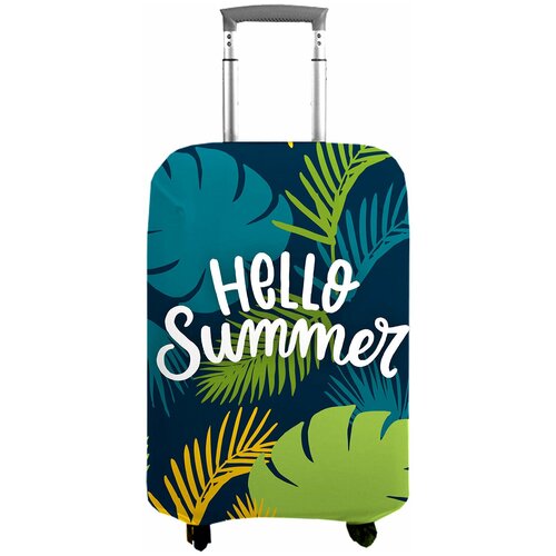 фото Чехол на чемодан сирень , s (55 см)