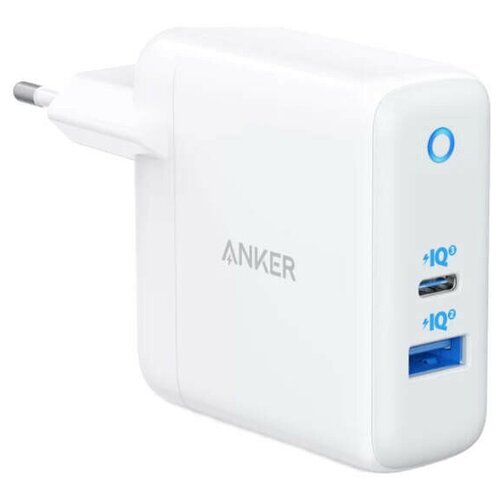 Сетевое зарядное устройство Anker A2636 Power Port PD+ 2 - 35W белый