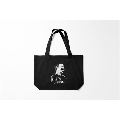 фото Сумка-шоппер / 46х35 см / футбол / сборная швеции zlatan ibrahimovic burnettie