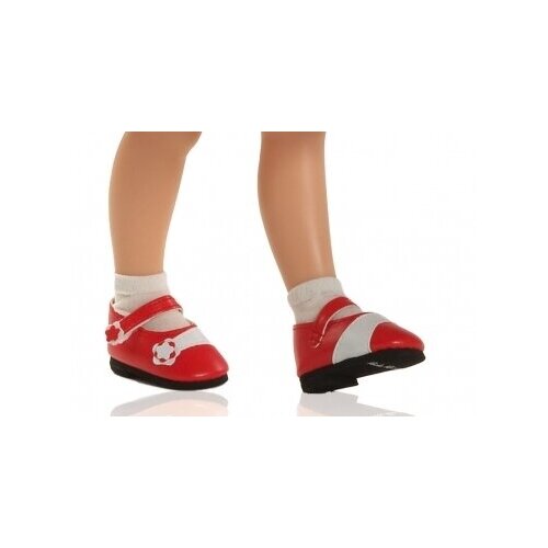 фото Туфли красные для кукол paola reina, 32 см