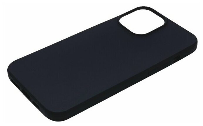Накладка/ Софт кейс / Чехол для телефона iPhone 12 Pro Max черный