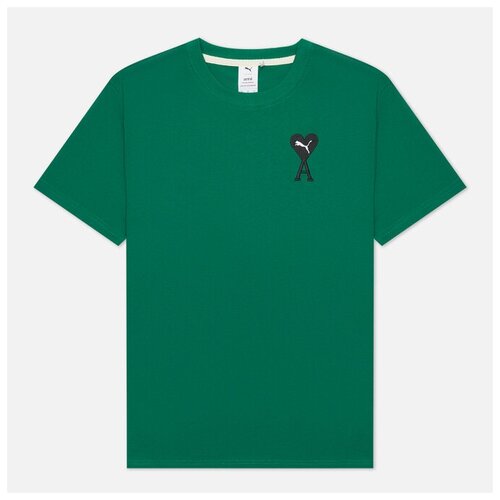 Мужская футболка Puma x AMI Graphic зелёный , Размер XS зеленый  