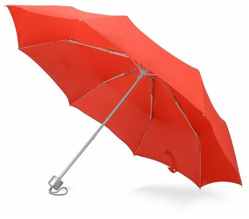 Зонт Oasis, механика, 3 сложения, купол 95 см, 8 спиц, система «антиветер», чехол в комплекте, для женщин, красный