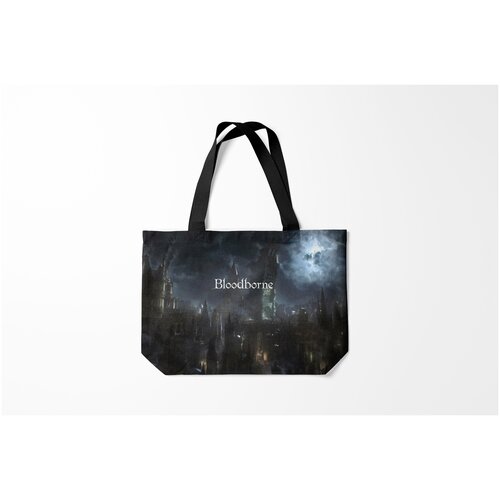 фото Сумка-шоппер / 46х35 см / геймерам / bloodborne bloodborne. burnettie