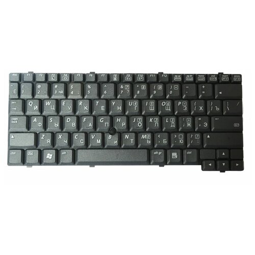 Клавиатура для ноутбуков HP NC4000, NC4010 RU, Black наушники nakatomi es b31 black
