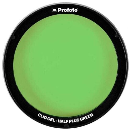 101020 Clic Gel Half Plus Green коррекционный фильтр для вспышки A1/A1X/C1 Plus