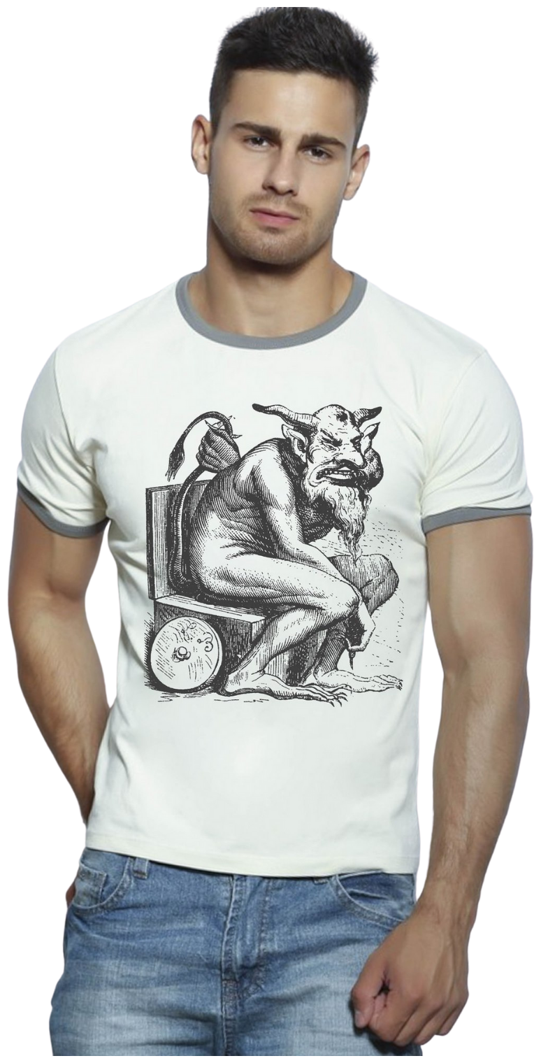 Мужская футболка с принтом Scandaloso Тролль 2 0503221m-EP