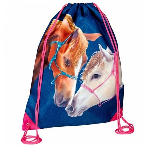 Spiegelburg Мешок для обуви Pferdefreunde 14191 синийрозовый 1249₽