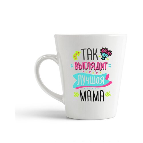фото Кружка-латте coolpodarok "так выглядит самая мама"