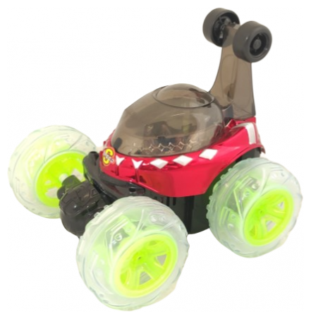 Детская машинка перевертыш на пульте управления (на аккумуляторе, световые и звуковые эффекты) RD970-4-RED