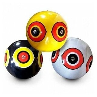 Комплект виниловых шаров с глазами хищных птиц, 40 см