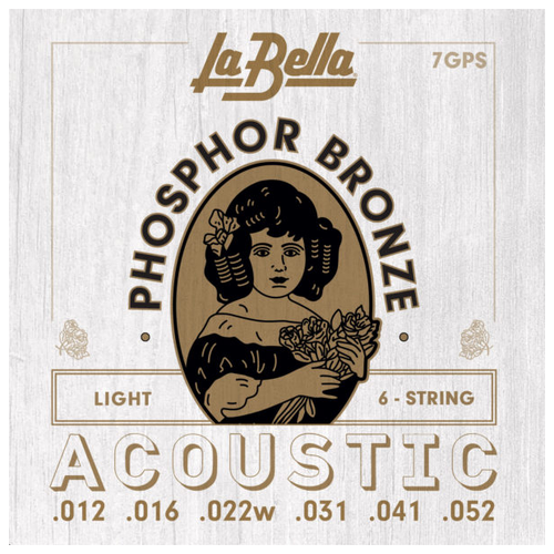 LA BELLA 7 / GPS струны для акустической гитары