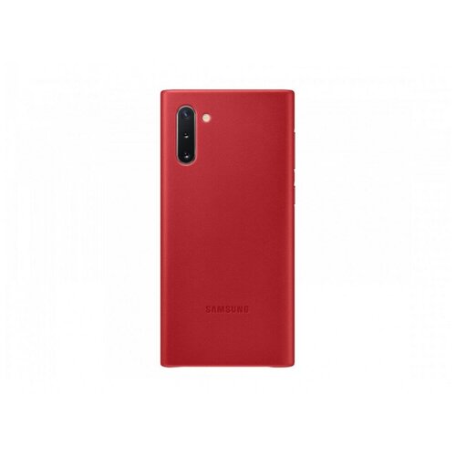 Накладка Samsung Leather Cover для Samsung Galaxy Note 10 SM-N970 EF-VN970LREGRU красная