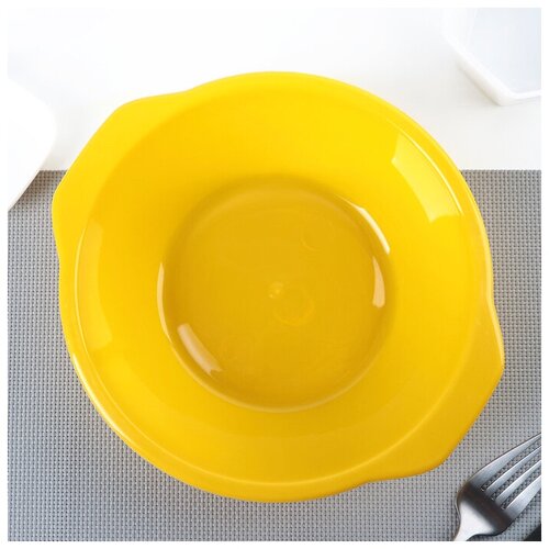 Тарелка Пикник 700 мл цвет микс 290₽