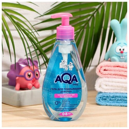 AQA baby Гель для подмывания девочек, 250 мл