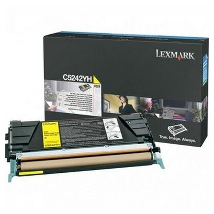 Картридж Lexmark C5242YH для C5X4 Regul Yellow 5K