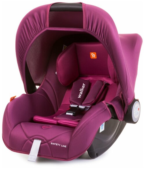 Автолюлька группа 0+ (до 13 кг) RANT Walker Safety Line LB-327, Velvet Purple