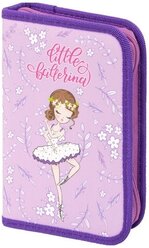 Пифагор Пенал Litlle Ballerina 270361, сиреневый