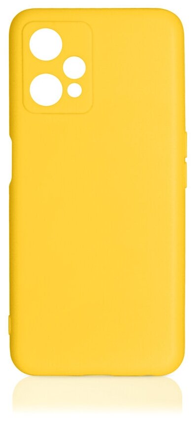 DF / Силиконовый чехол для телефона Realme 9 Pro смартфона Реалми 9 Про DF rmCase-13 (yellow) / желтый