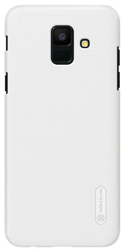 Накладка Nillkin Frosted Shield пластиковая для Samsung Galaxy A6 (2018) A600 White (белая)