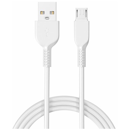 фото Кабель finity micro usb mx3 elyzium для смартфонов android,samsung, huawei honor, xiaomi redmi/планшета samsung, huawei/ноутбука / для компьютера, телевизора/ беспроводных док станций /усб микро (micro - usb) провод для быстрой зарядки и передачи/(синхронизации) данных / 1 м. / 2а, белый